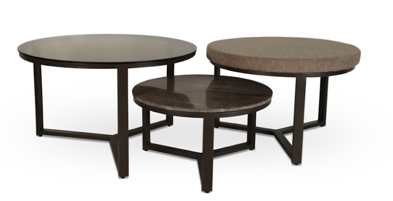 Carrara sea salontafel 3delig