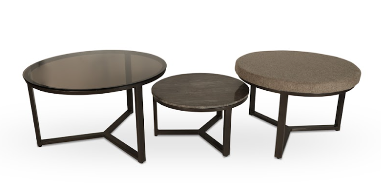 Carrara sea salontafel 3delig