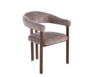 oscar eetkamerstoel bruine poten