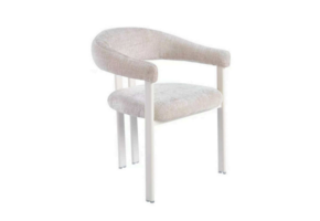 oscar eetkamerstoel wit witte poten