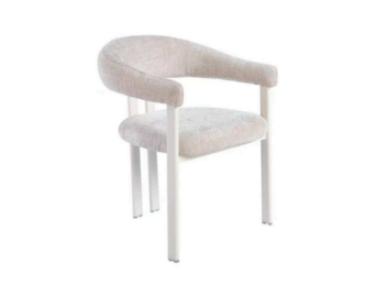 oscar eetkamerstoel wit witte poten