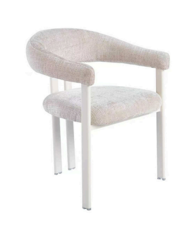 oscar eetkamerstoel wit witte poten