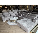 Velvet bankstel Taupe