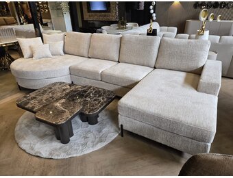 Mono teddy bank beige lounge links