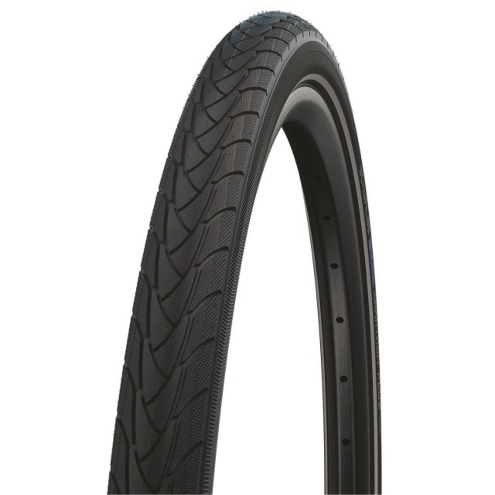 Schwalbe Schwalbe Pneu Marathon Plus 700x45C Starr mit Reflexstreifen black