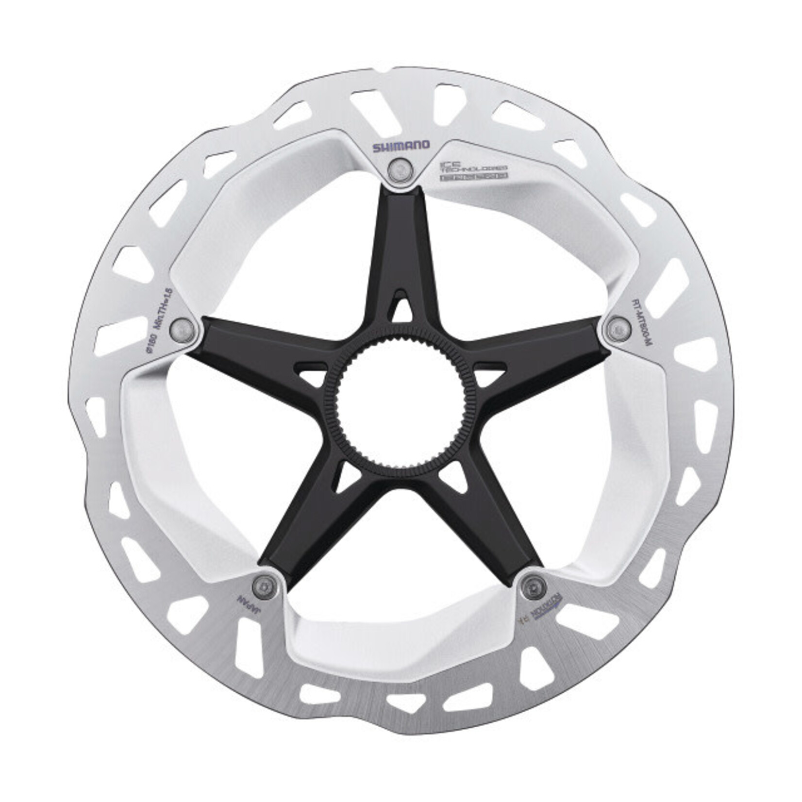 Shimano Shimano Bremsscheibe Deore XT RT-MT800  160 mm	CL/ Aussenverzahnung