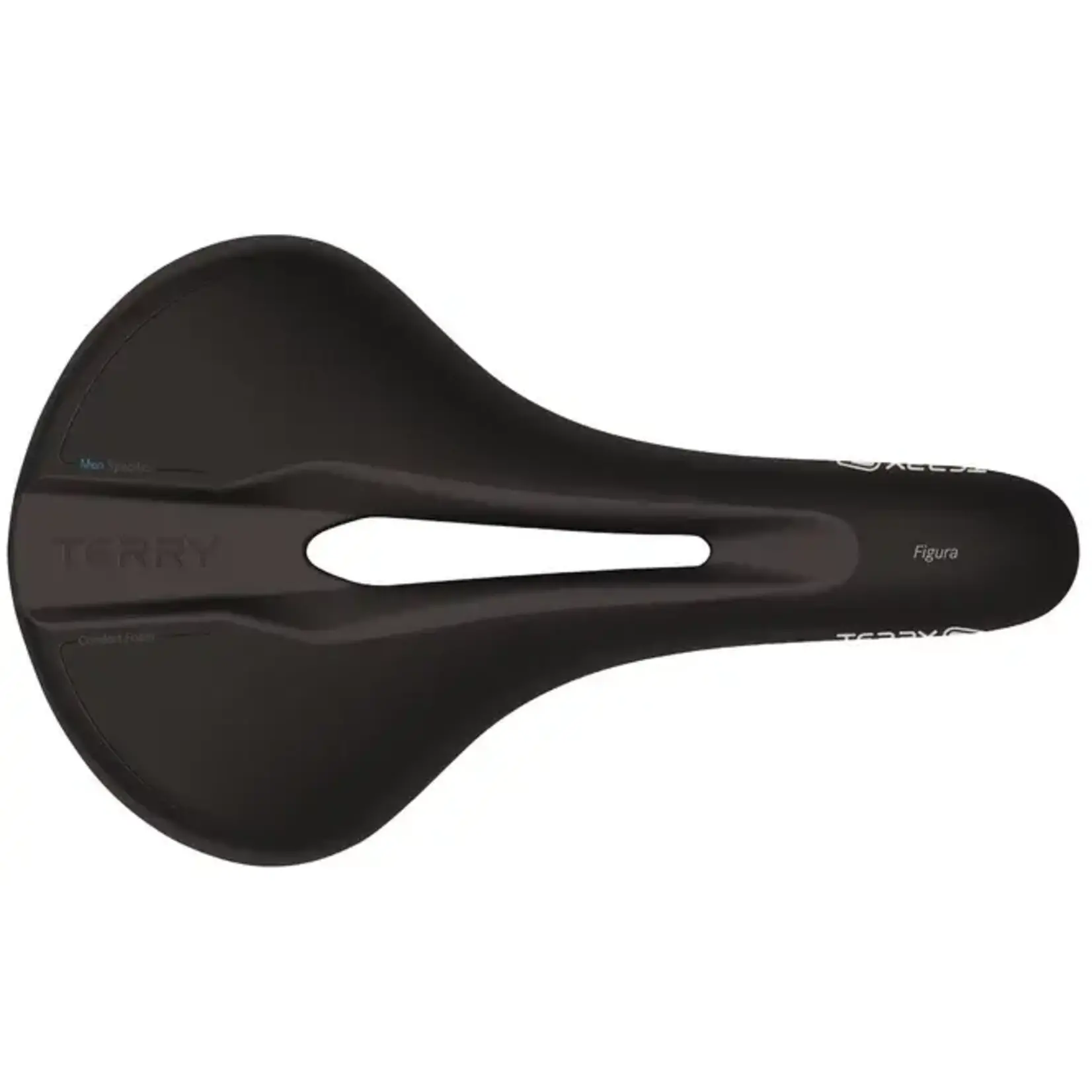 TERRY Terry Sattel Figura Man mit Öffnung black