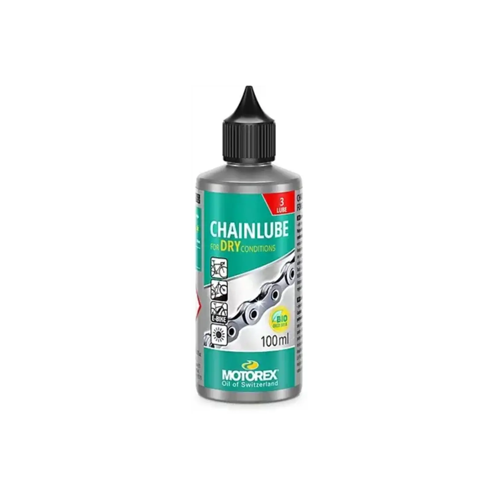 MOTOREX Motorex Chainlube DRY Kettenöl Flasche 100 ml