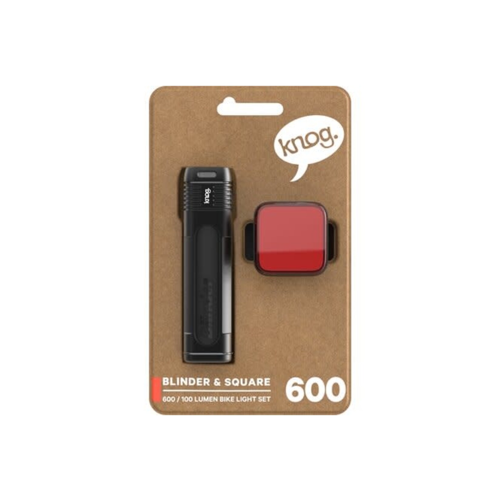 Knog Knog Lichtset Blinder 600 & Blinder Square schwarz