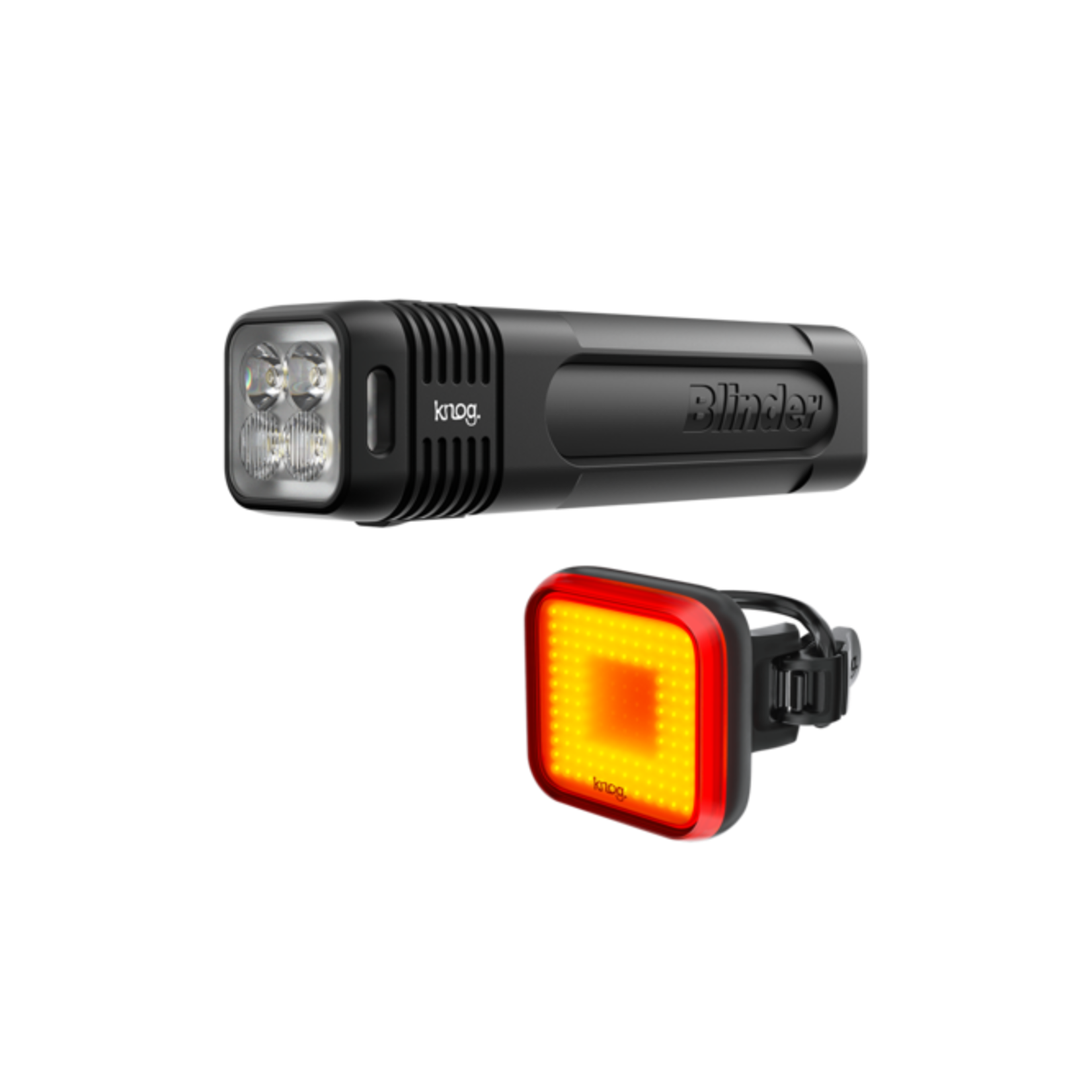 Knog Knog Lichtset Blinder 600 & Blinder Square schwarz