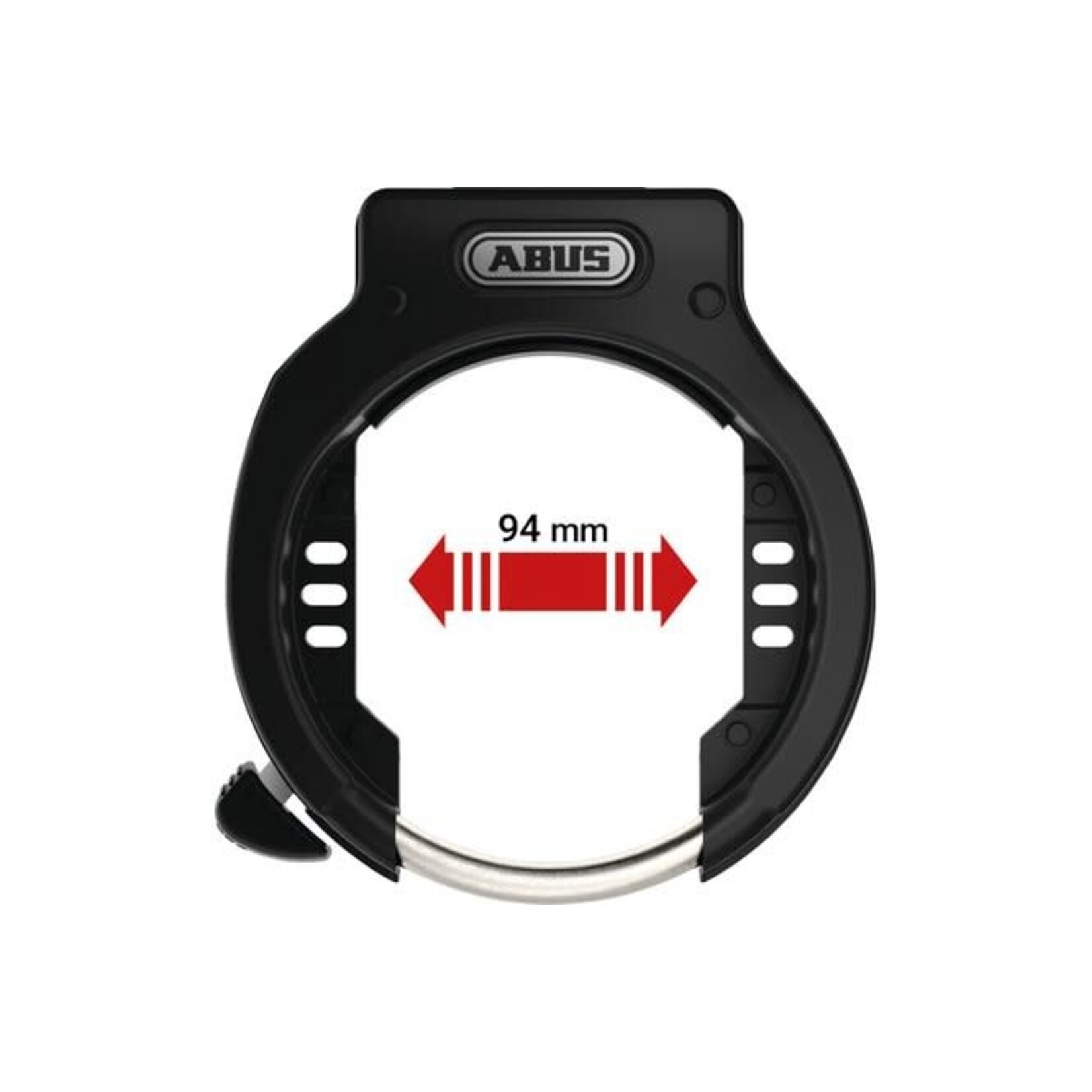 ABUS Abus Rahmenschloss Amparo 4650XL NR ohne Halter schwarz