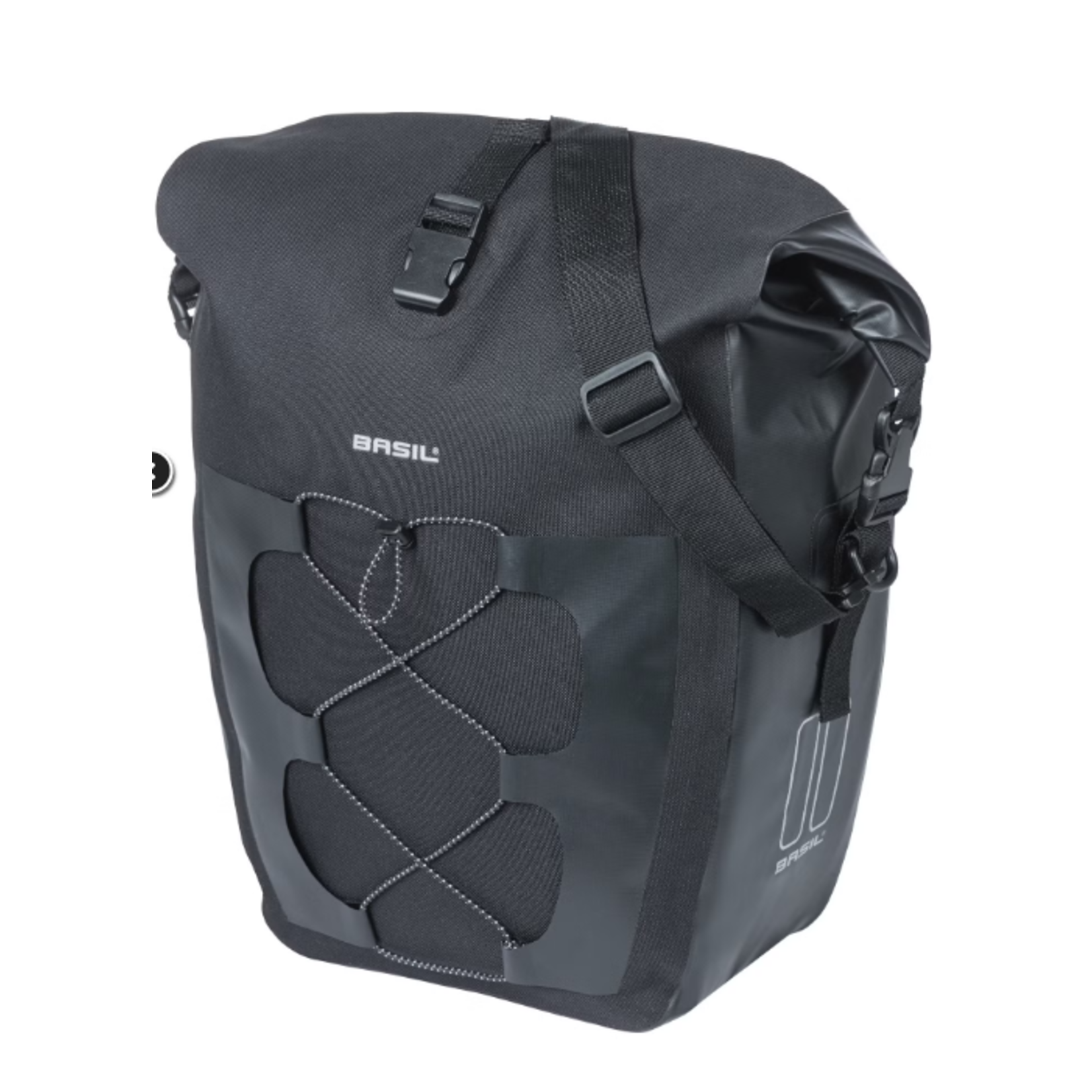 BASIL Navigator L Waterproof Einzeltasche 25-31 L schwarz