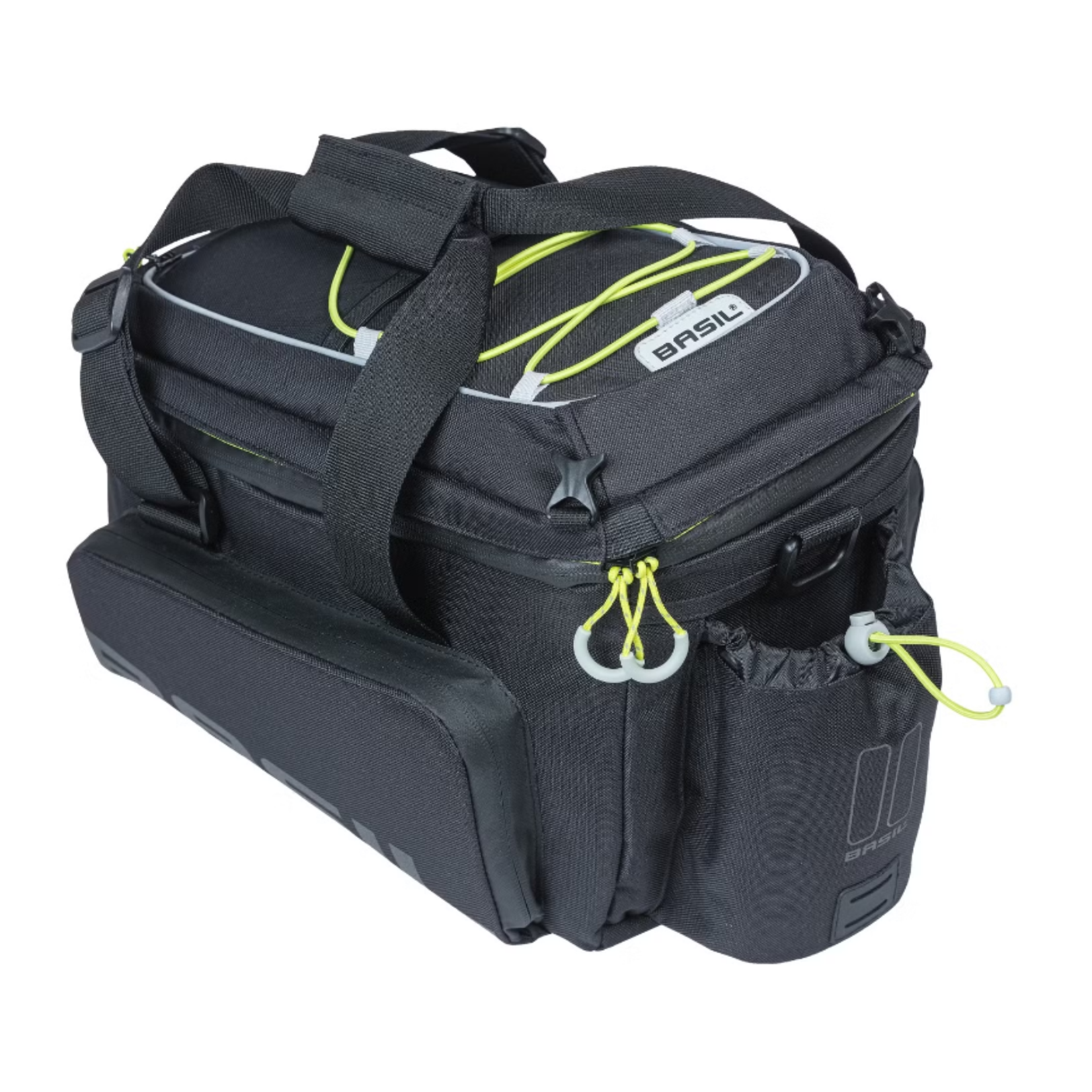 BASIL MILES TRUNKBAG XL MIK Gepäckträger 9-36L black slate
