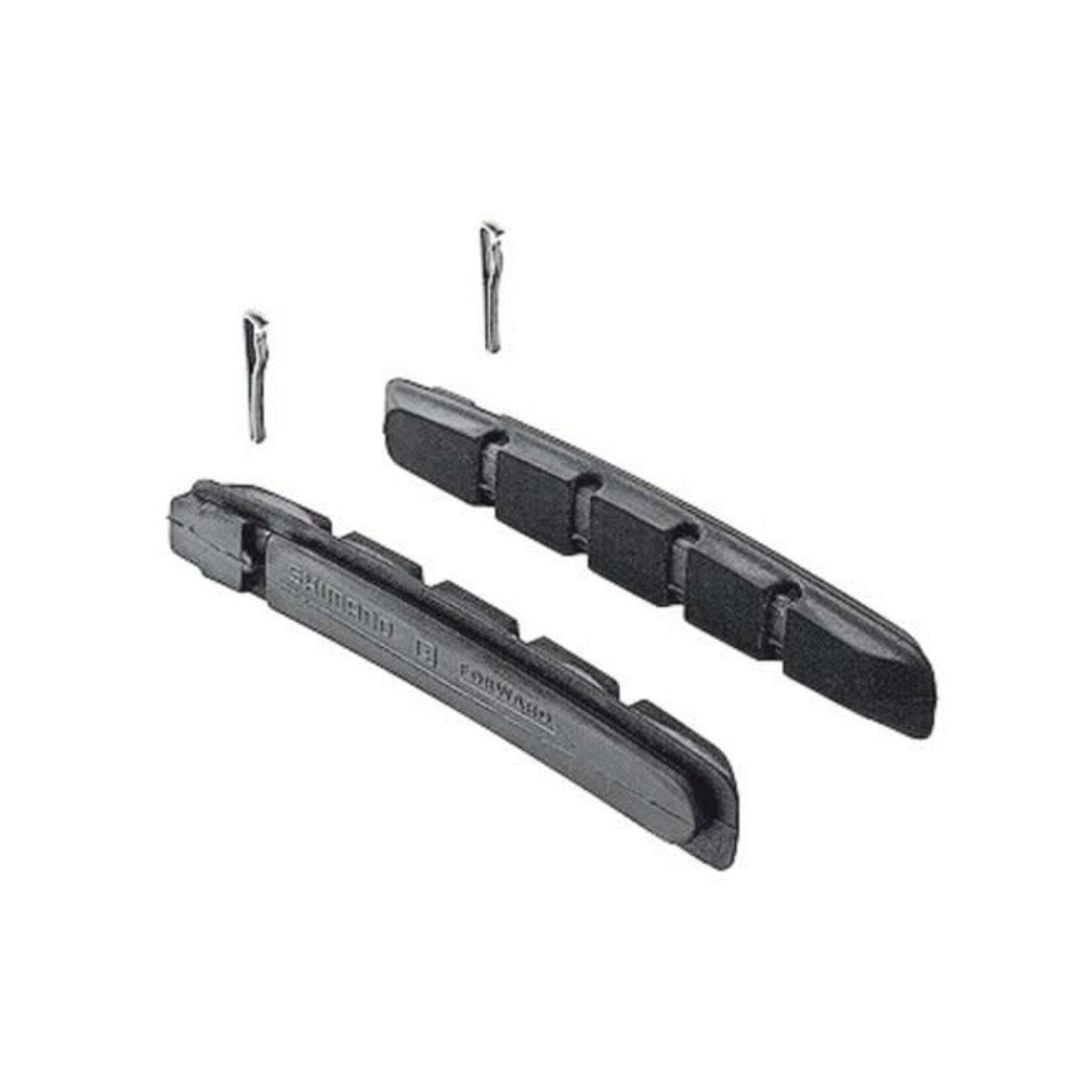 Shimano Shimano Bremsgummi M70R2 +1 mm für Alufelgen mit Befestigungsschrauben Paar