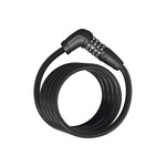 ABUS Abus Spiralkabelschloss Numero 5510C/180 Code ohne Halter schwarz