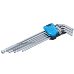 Innensechskant/Innensechskant mit Kugelkopf 1,5 - 10 mm 9-tlg.