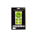 FASI Fasi reflektierende smiley selbstklebend gelb