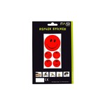 FASI Fasi reflektierende smiley selbstklebend rot