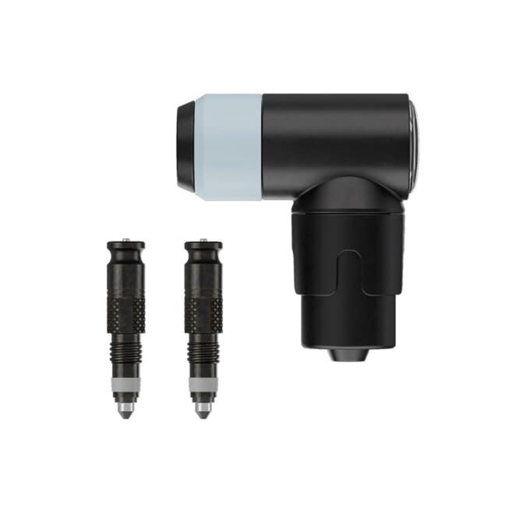 Schwalbe Schwalbe Ventileinsatz Clik Valve SV-SCV Set à 2 Stück & Pumpenkopf schwarz