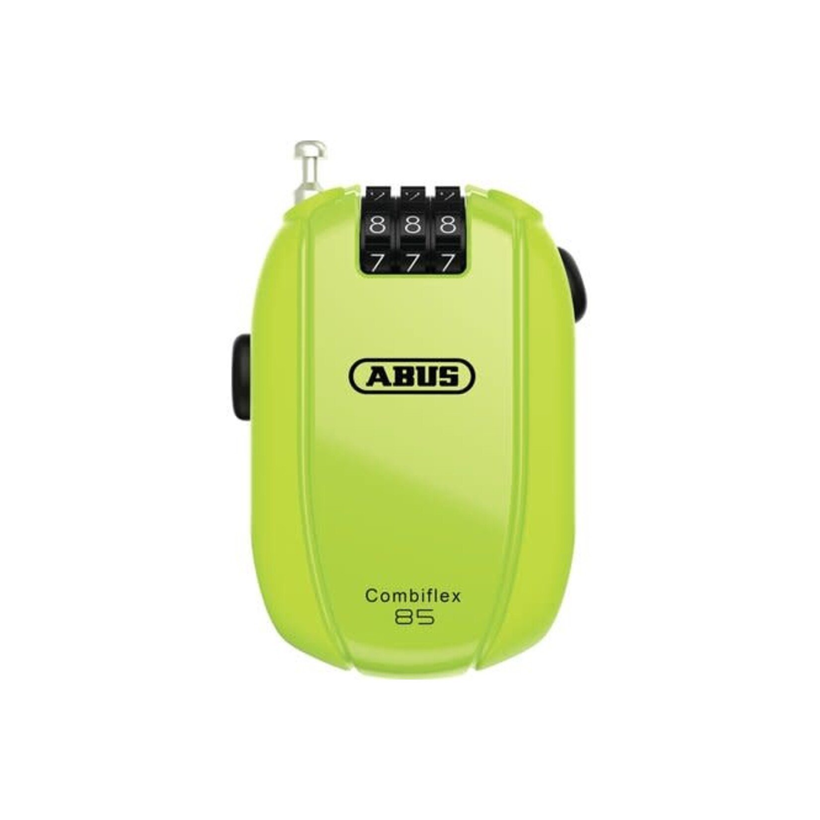 ABUS Abus Spezialschloss Combiflex Break 85 Code ohne Halter neon gelb