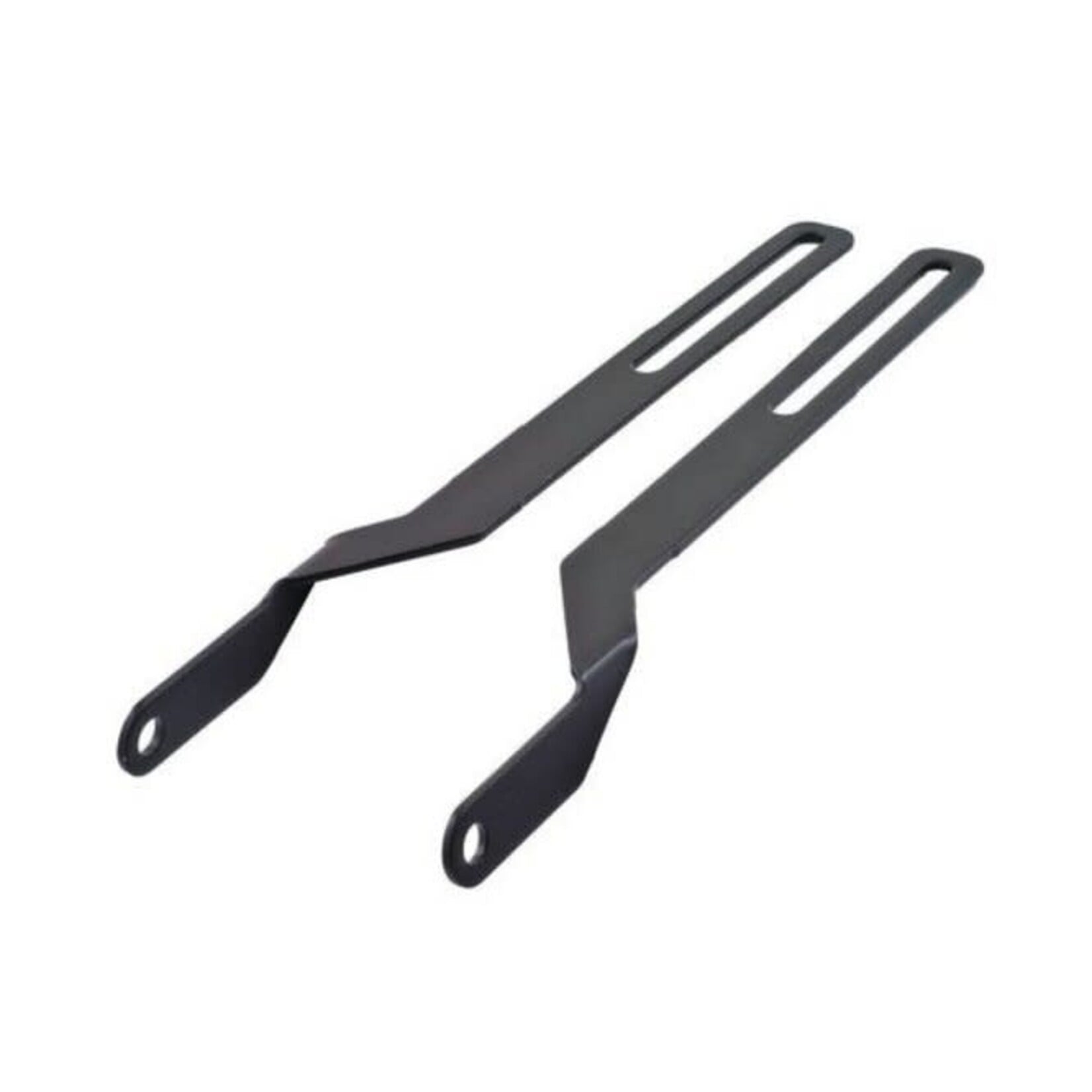 Pletscher Pletscher Gepäckträgerbefestigung auf Oese per Paar 205 mm schwarz