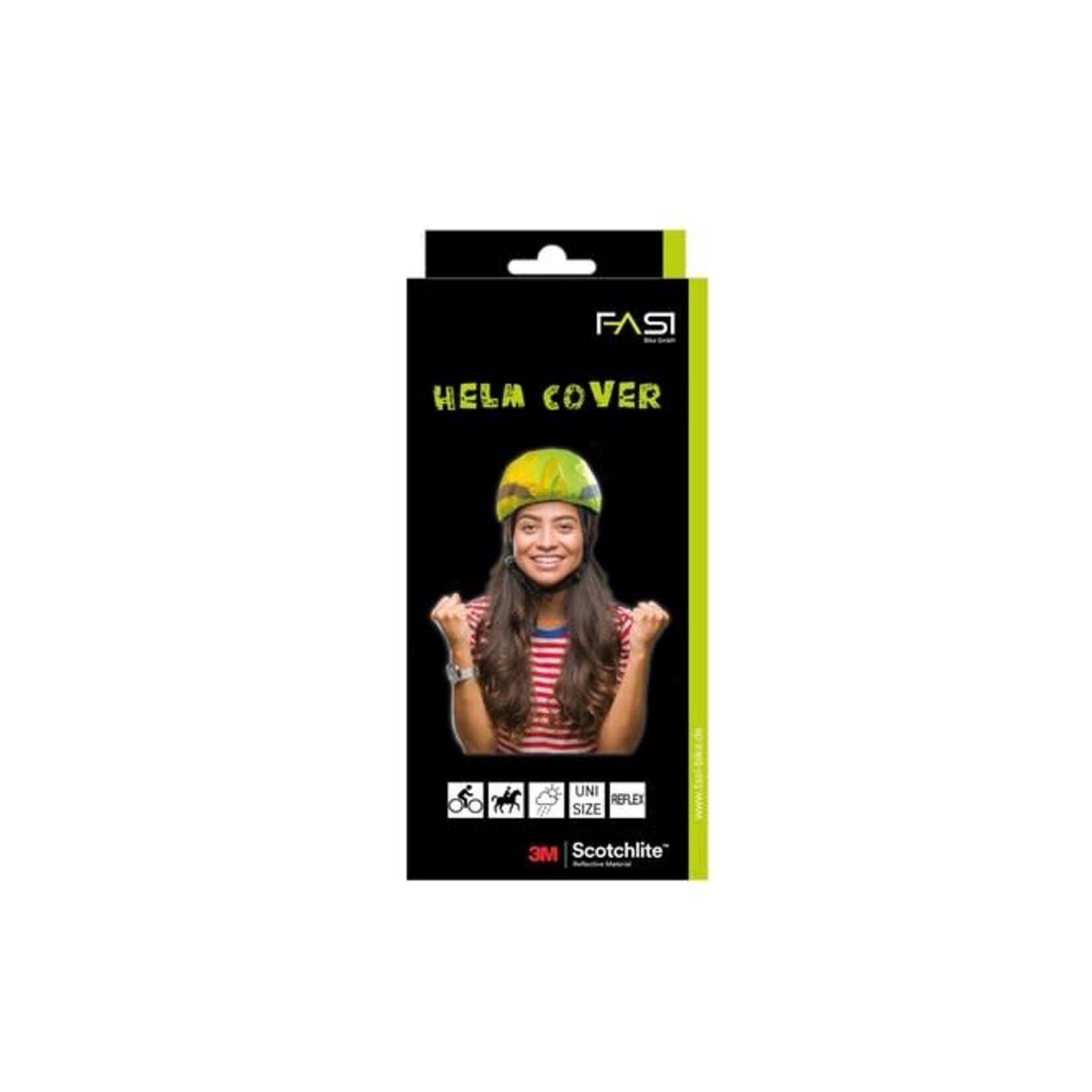 FASI FASI Helm Cover unisex neongelb