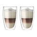 Maxxo Dubbelwandig glas Latte 2-stuks Maxxo Dubbelwandig glas Latte 2-stuks