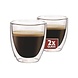 Maxxo Dubbelwandig glas espresso 2-stuks Maxxo Dubbelwandig glas espresso 2-stuks