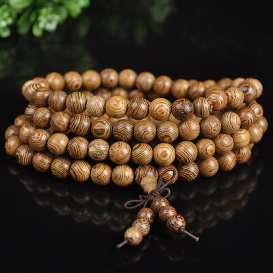 Tibetaanse Sandelhout Kralenarmband