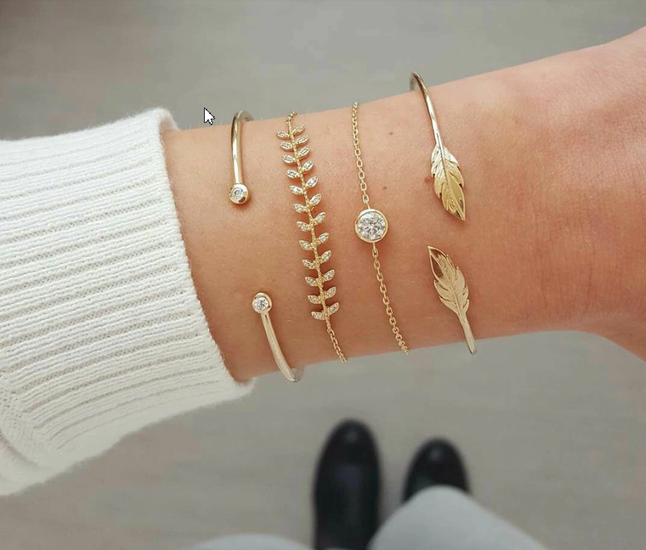 Armbandenset Romeinse stijl