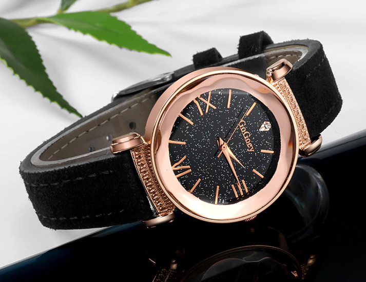Gogoey space horloge zwart