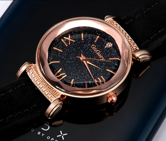 Gogoey space horloge zwart