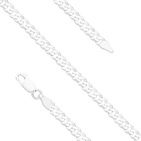 Zilveren armband gourmet plat 20cm
