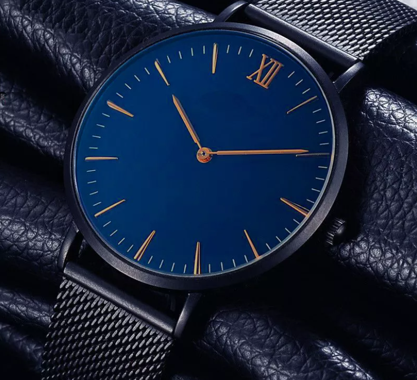 Schep Op tijd Dominant Zakelijk dames horloge zwart blauw - ArmbandjesDirect.nl