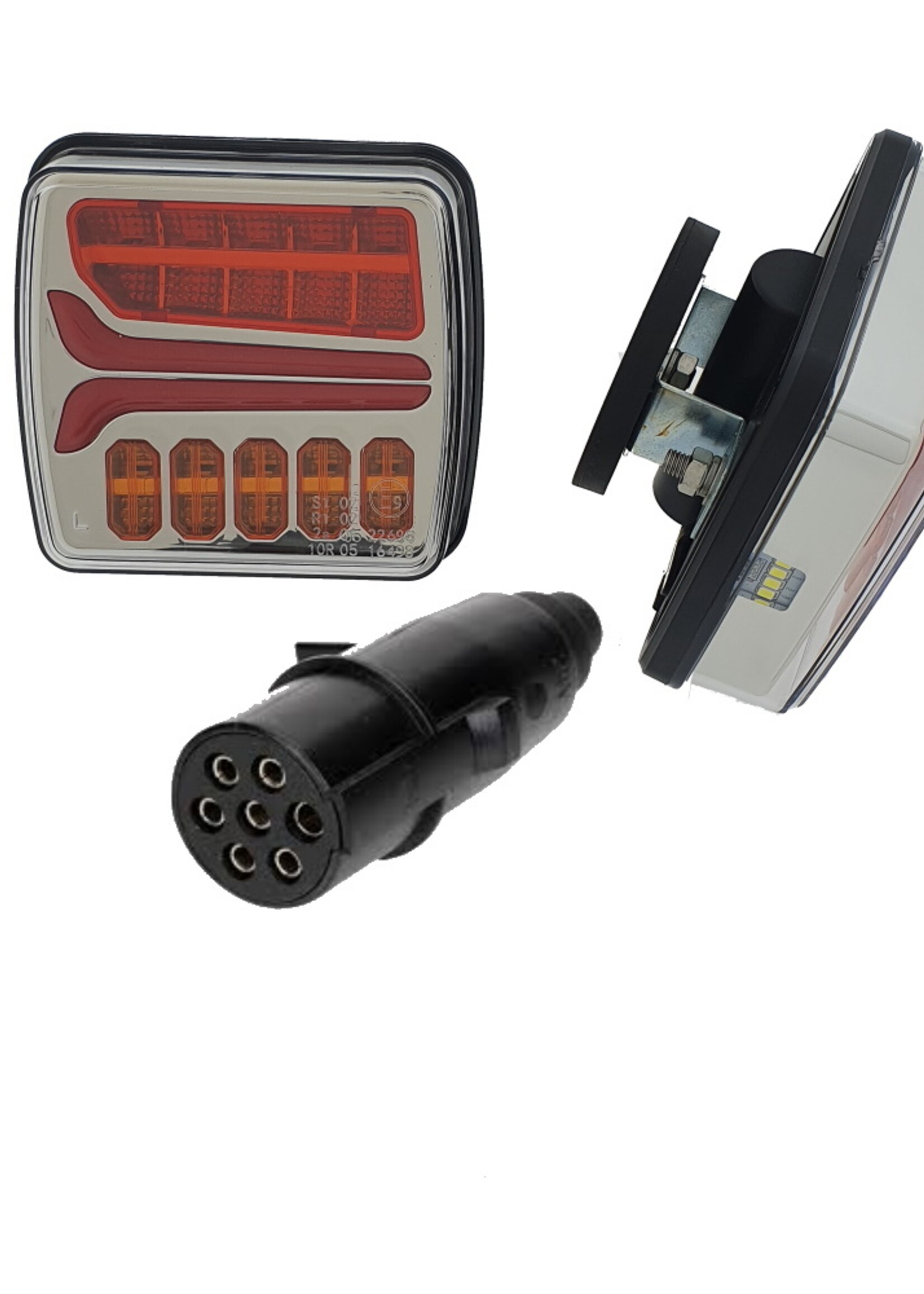 Fleetled DRAADLOOS AANHANGER VERLICHTINGSET 24 VOLT