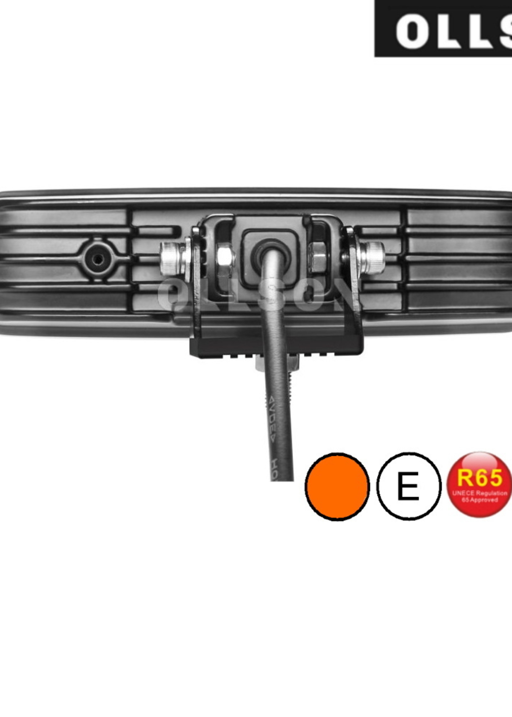 OLLSON 30 watt Edge-less breedstraler met flitser
