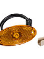 LUCIDITY Zijmarkering Amber Lucidity Ovaal
