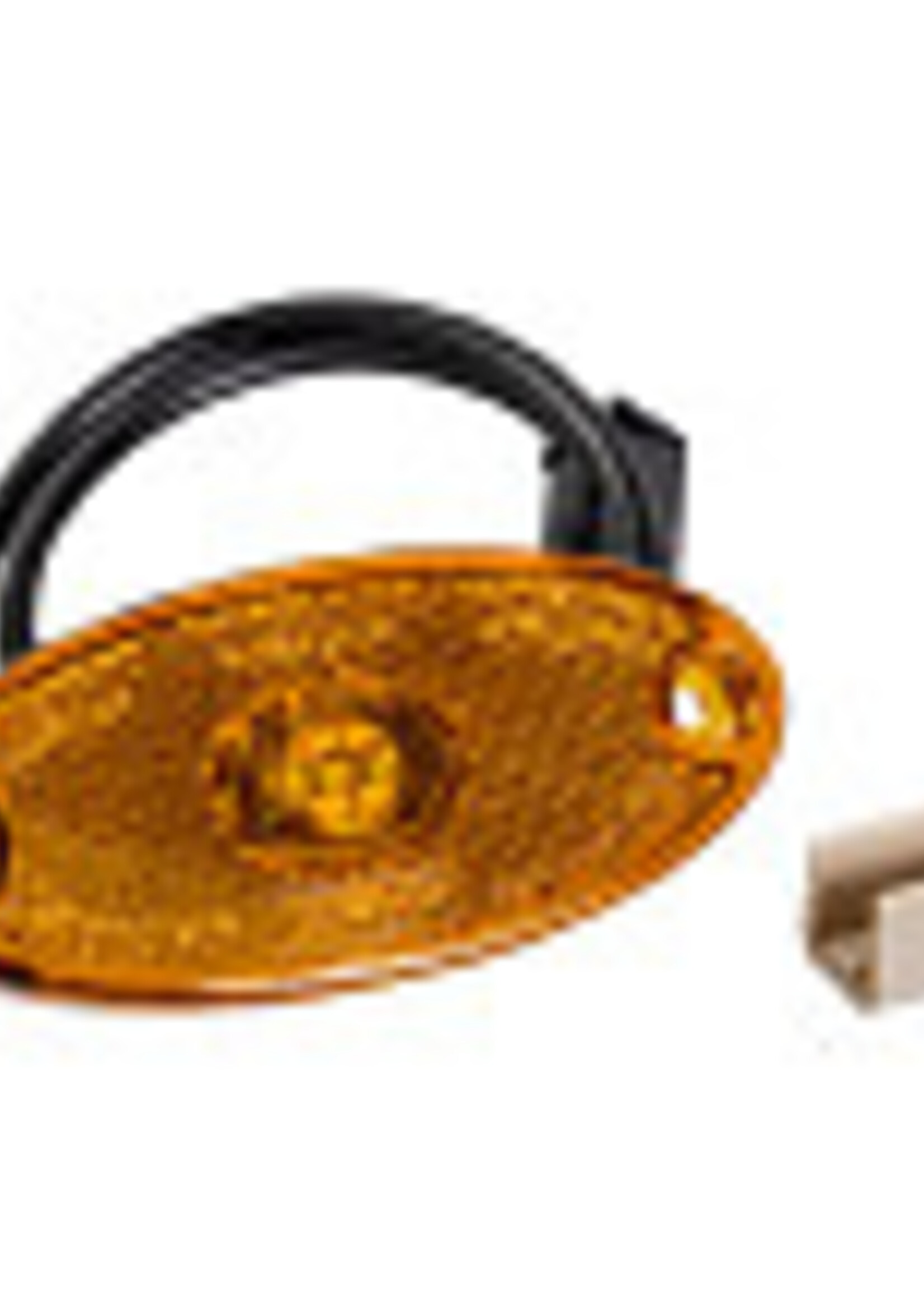 LUCIDITY Zijmarkering Amber Lucidity Ovaal