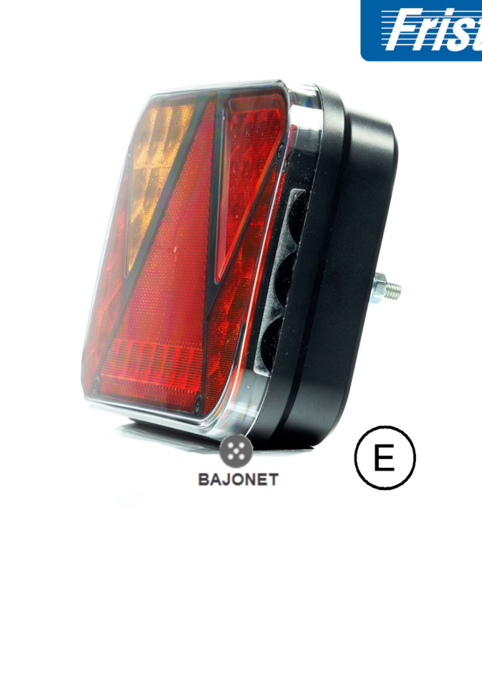 FRISTOM FRISTOM CANBUS PROOF LED achterlicht 12V Fristom 270 serie mistlamp 5 Pin Links E-keur