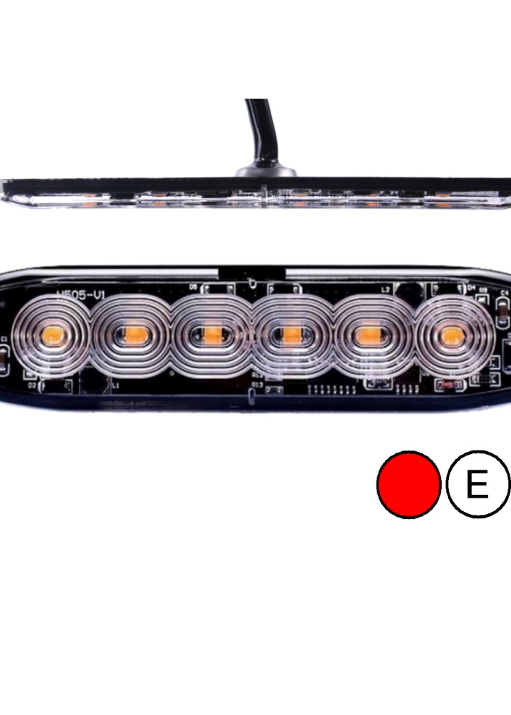 Fleetled Fleedled super dun  6 leds E-KeurROOD-2mtr -