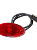 LUCIDITY LUCIDITY POSITIELICHT 12-24 V ROOD - ovaal