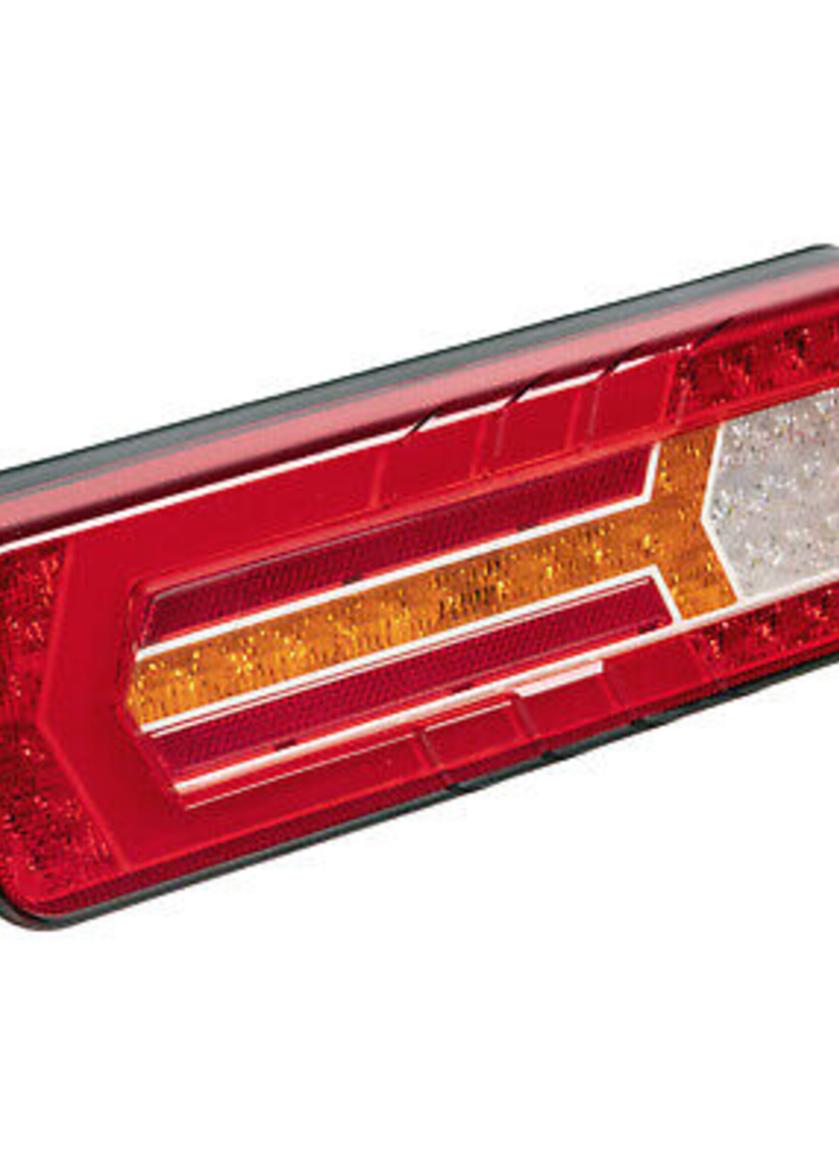 FLEETLED Achterlicht 6 functies rechthoek 10-30V zonder plaatverlichting