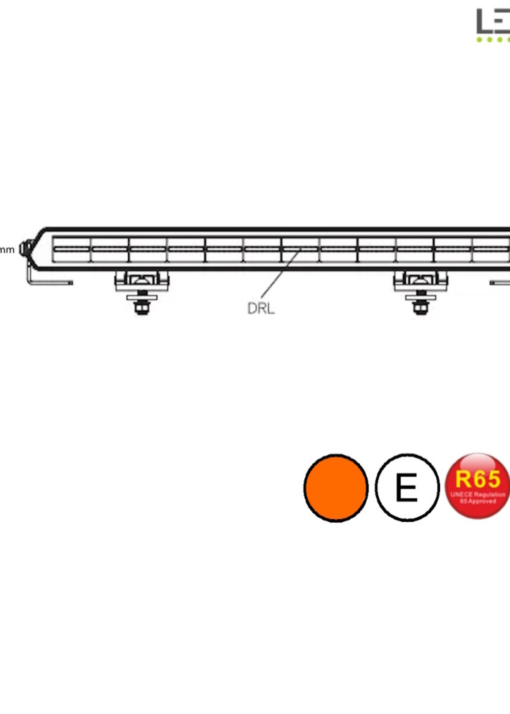 LEDSON Ledson Epix30+ Ledbar met amber/wit positielicht 270W E-keur