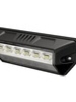 FLEETLED Opbouw combi lamp  met flitser Zwart 12-24v / 3000 lum