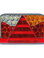 FRISTOM Achterlicht 4 functies (achteruit) kenteken rechts bajonet 12-36 V