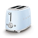 Smeg TSF01PBEU Broodrooster Pastelblauw Smeg TSF01PBEU Broodrooster Pastelblauw