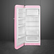 Smeg FAB28LPK5 Koelkast met vriesvak Roze Smeg FAB28LPK5 Koelkast met vriesvak Roze