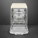 Smeg LVFABCR3 Vaatwasser 60 cm Crème Smeg LVFABCR3 Vaatwasser 60 cm Crème