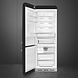 Smeg FAB38LBL5 Koel vriescombinatie Zwart Smeg FAB38LBL5 Koel vriescombinatie Zwart