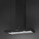 Smeg KBT900NE Wandschouwkap Zwart mat Smeg KBT900NE Wandschouwkap Zwart mat